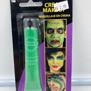 Amscan GREEN Cream Makeup Costume Accessory 0.7 oz.